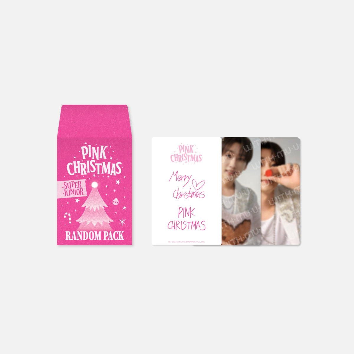 PINK CHRISTMAS クリスマス トレカ super junior 2023PinkChristmasOfficialMerch