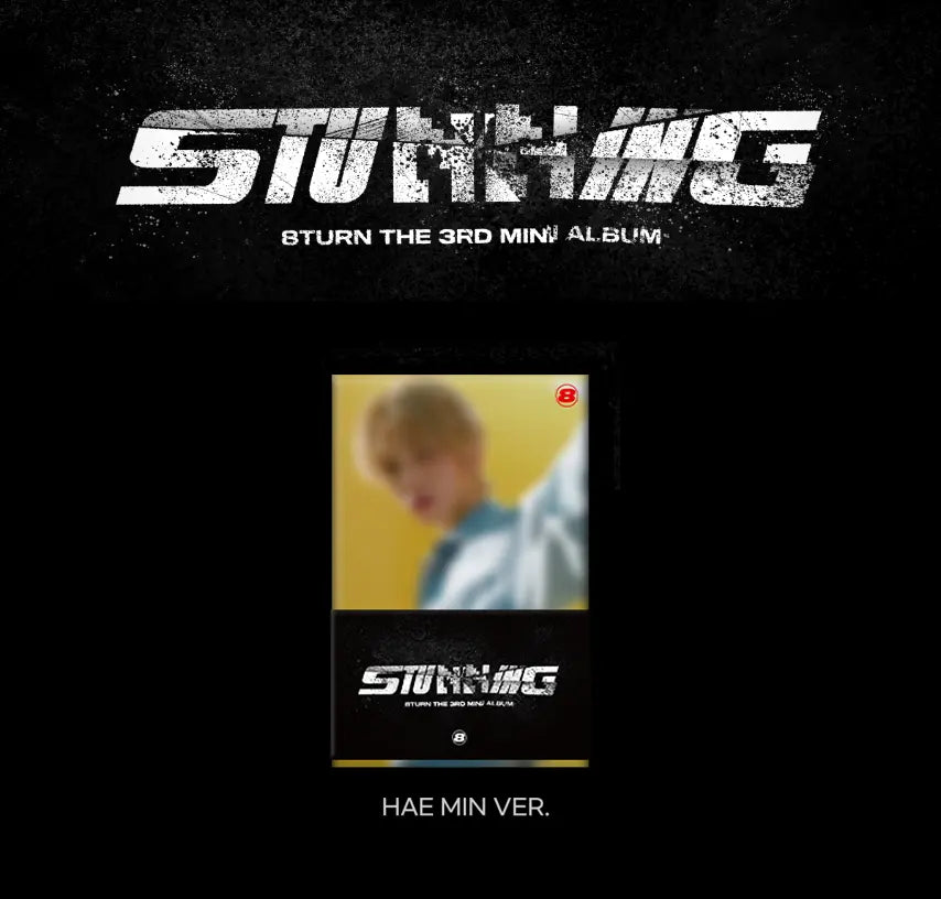 8TURN 3rd Mini Album - STUNNING (Poca Album)