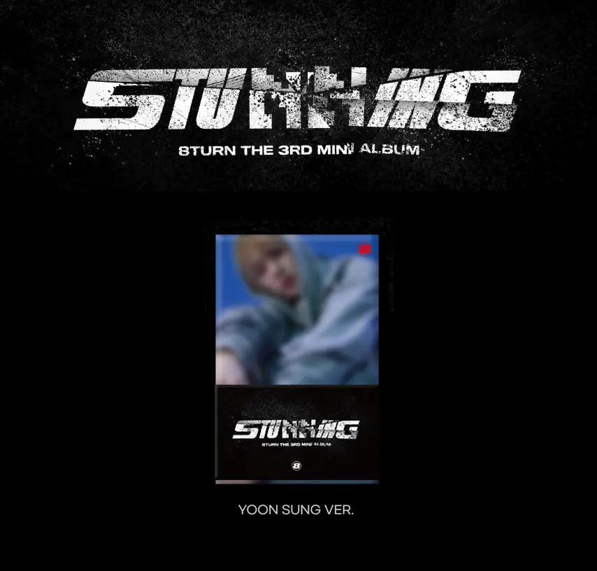 8TURN 3rd Mini Album - STUNNING (Poca Album)