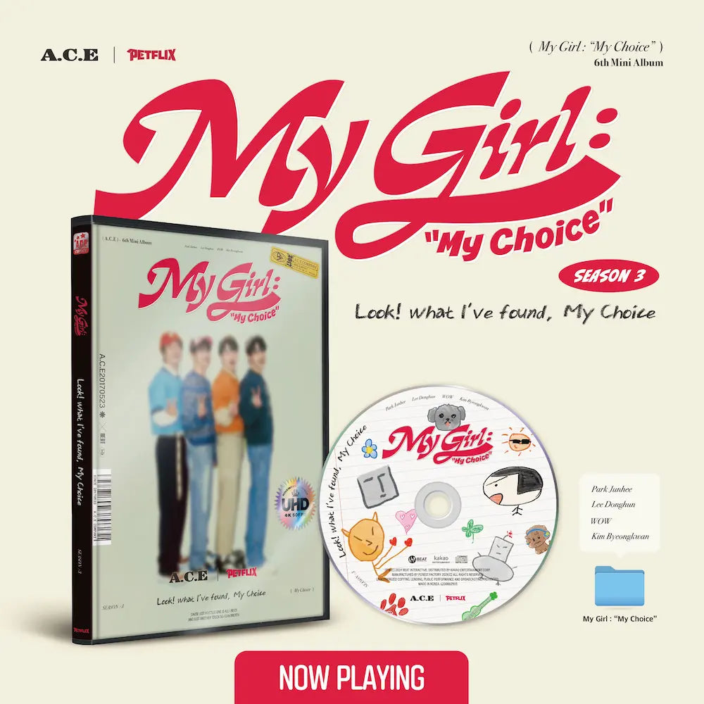A.C.E 6th Mini Album - My Girl : My Choice