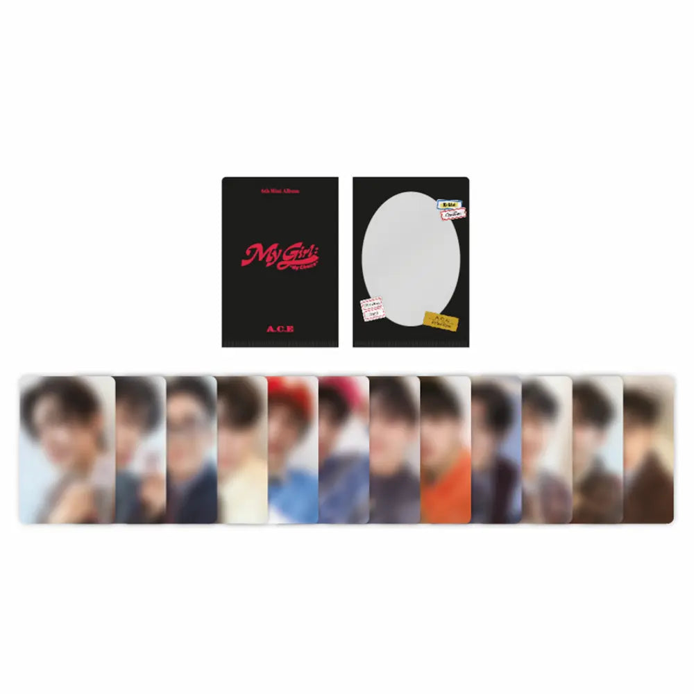 A.C.E My Girl : My Choice Official Merchandise - Mini L-Holder & Photocard Set