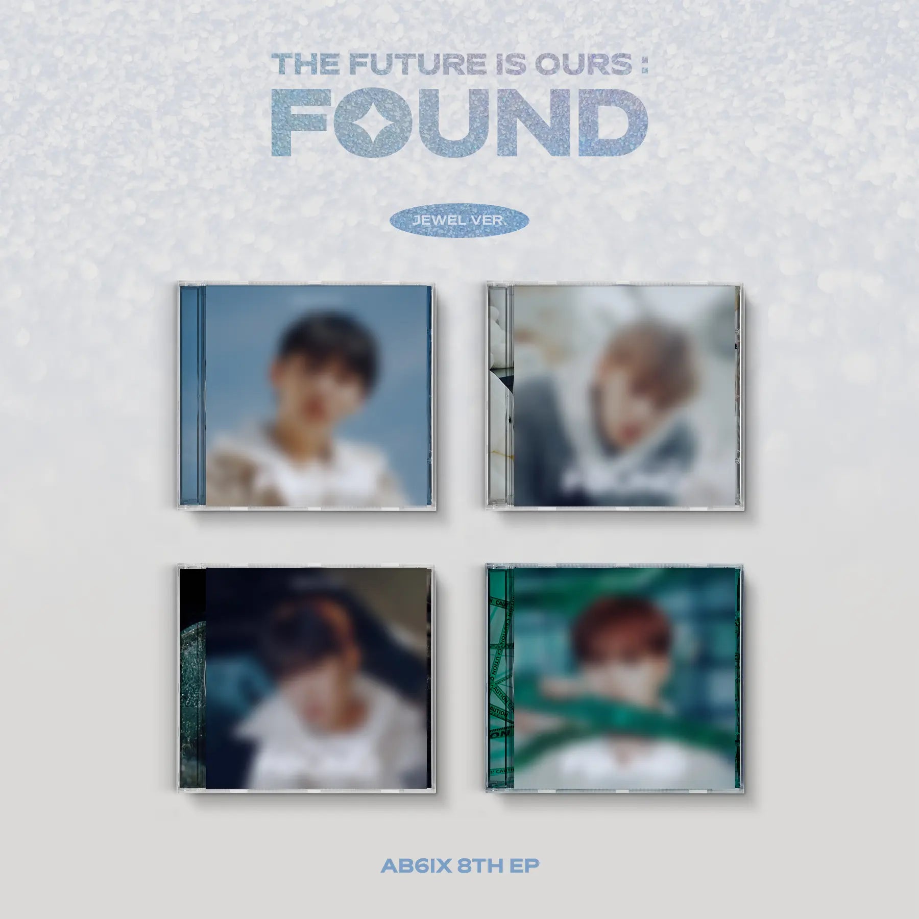 2019年版　イ・ジュンギ　公式　CD For us AB6IX 8th EP Album - THE FUTURE IS OURS : FOUND (Jewel Case Ver