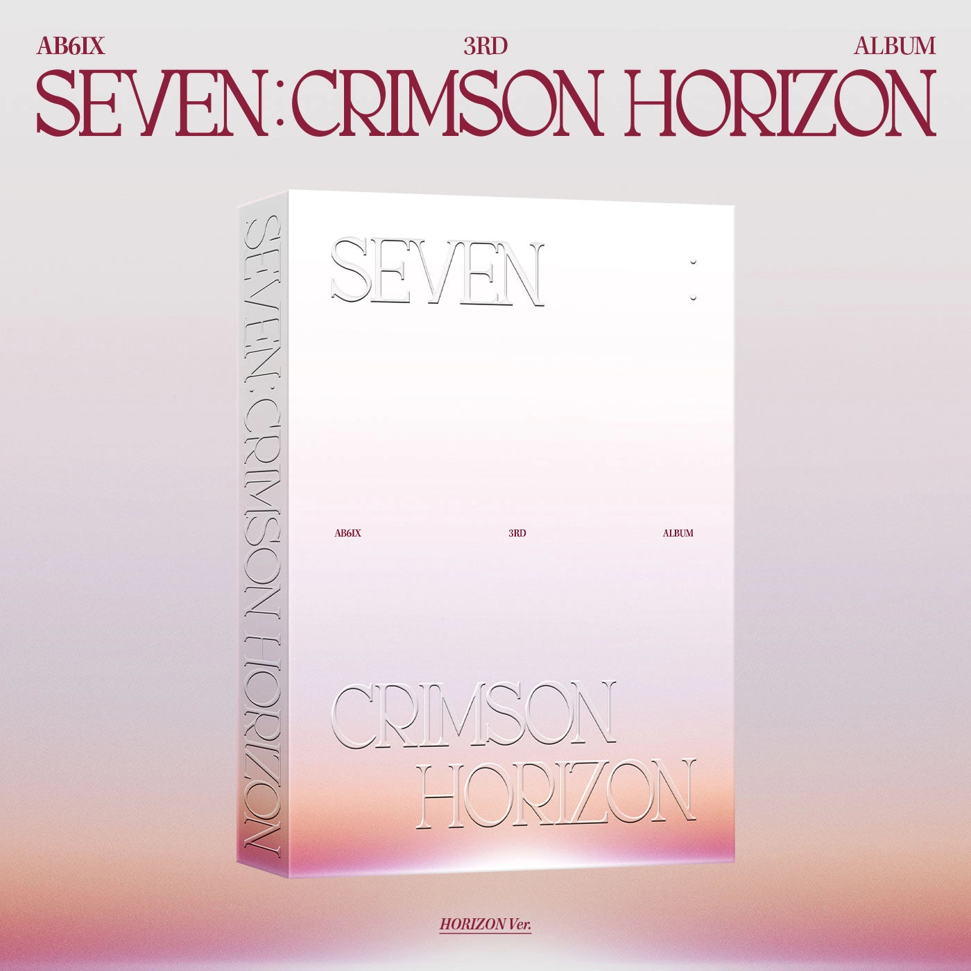 AB6IX 3rd Album - SEVEN : CRIMSON HORIZON (Photobook Ver