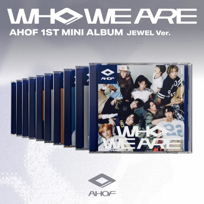 AHOF 1st MINI ALBUM WHO WE ARE 65枚セット AHOF 1st Mini Album - WHO WE ARE (Jewel Ver.) – Choice Music LA