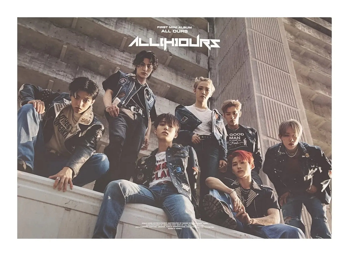 ALL (H)OURS 1st Mini Album ALL OURS Official Poster - Photo