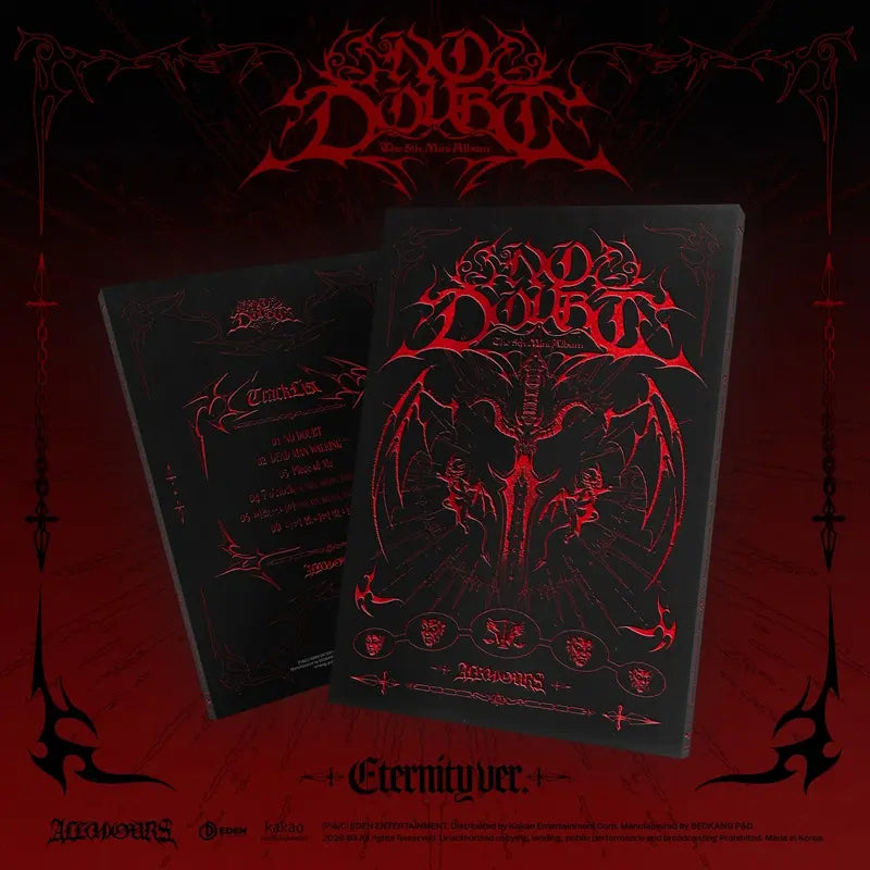ALL (H)OURS 5th Mini Album - NO DOUBT + APPLEMUSIC Photocard