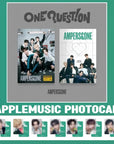AMPERS&ONE 1st Mini Album - ONE QUESTION + APPLEMUSIC Photocard