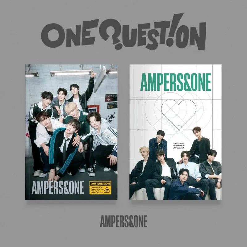 AMPERS&ONE ONE QUESTION ミニアルバム シユンセット AMPERS&ONE 1st Mini Album - ONE QUESTION – Choice Music LA