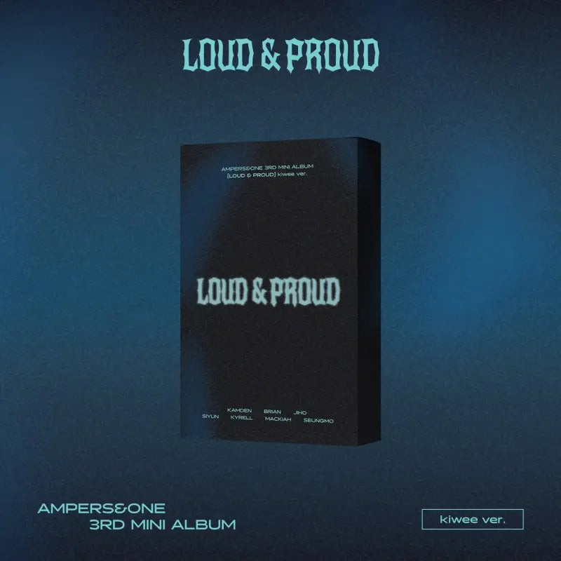 AMPERS&ONE 3rd Mini Album - LOUD & PROUD (kiwee Ver.) – Choice AMPERS&ONE 3rd Mini Album - LOUD & PROUD (kiwee Ver.) – Choice
