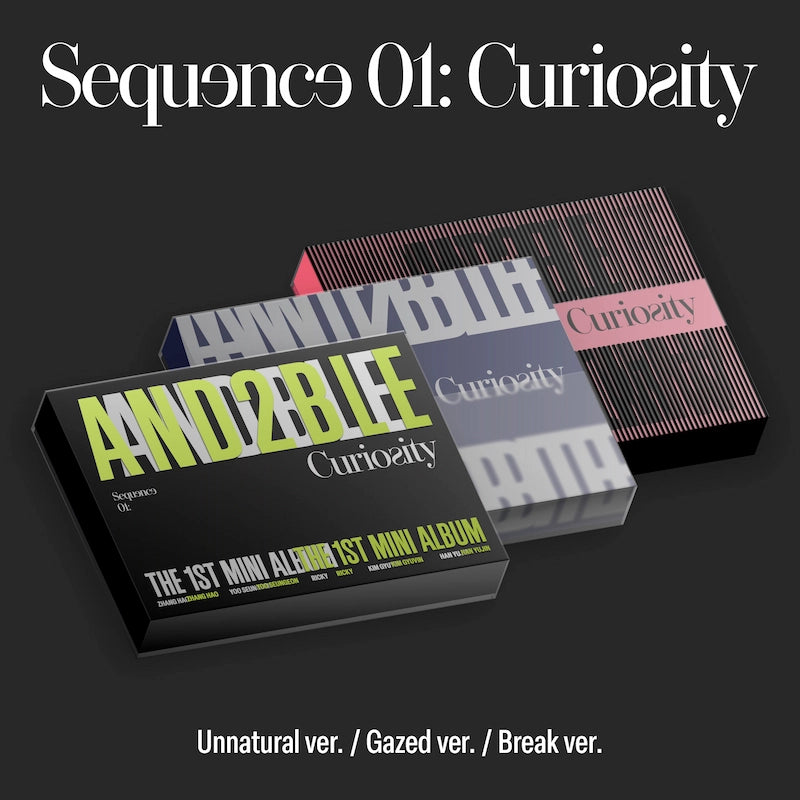 AND2BLE 1st Mini Album - Sequence 01: Curiosity + WITHMUU Fan