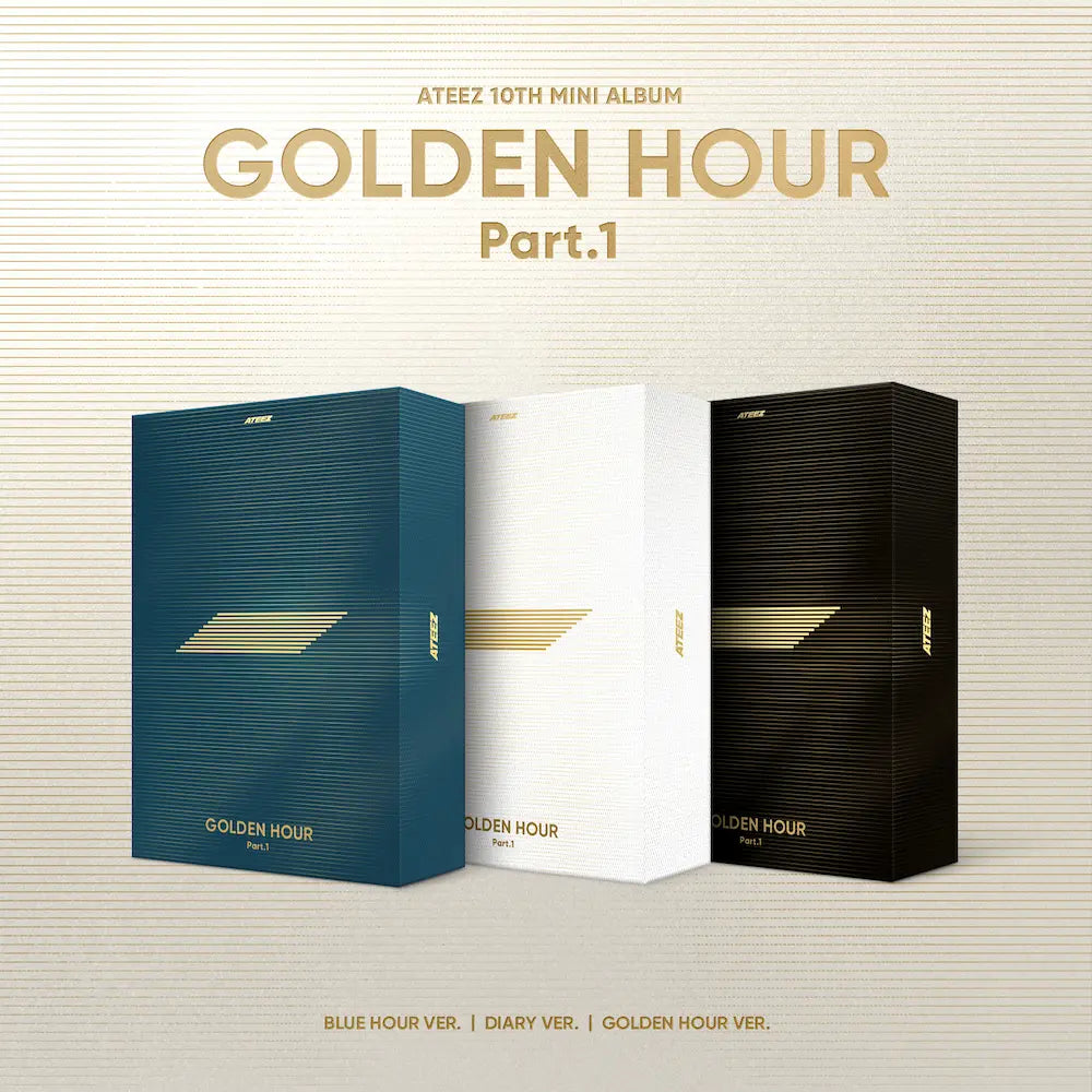 ATEEZ 10th Mini Album - GOLDEN HOUR : Part.1 – Choice Music LA ATEEZ 10th Mini Album - GOLDEN HOUR : Part.1 – Choice Music LA