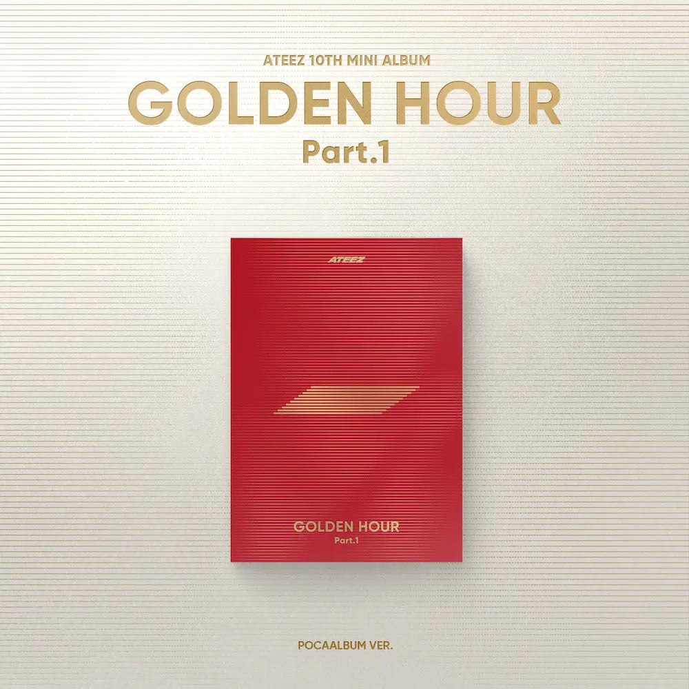 ATEEZ 10th Mini Album - GOLDEN HOUR : Part.1 (Poca Album)