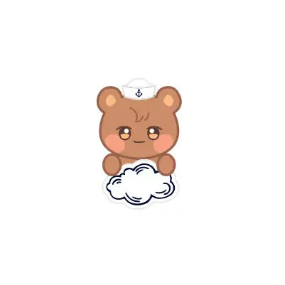 ATEEZ : ANITEEZ IN ILLUSION Official Merchandise - Monitor Doll (Marine Ver.) + Official Photocard