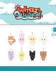 ATEEZ : ANITEEZ IN ILLUSION Official Merchandise - Plush Keyring + Official Photocard