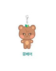 ATEEZ : ANITEEZ IN ILLUSION Official Merchandise - Plush Keyring + Official Photocard
