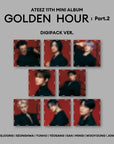 ATEEZ 11th Mini Album - GOLDEN HOUR : Part.2 (Digipack Ver.)