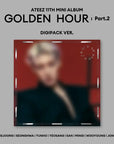 ATEEZ 11th Mini Album - GOLDEN HOUR : Part.2 (Digipack Ver.) + WITHMUU Photocard