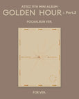 ATEEZ 11th Mini Album - GOLDEN HOUR : Part.2 (Poca Album) + TOKTOQ Photocard