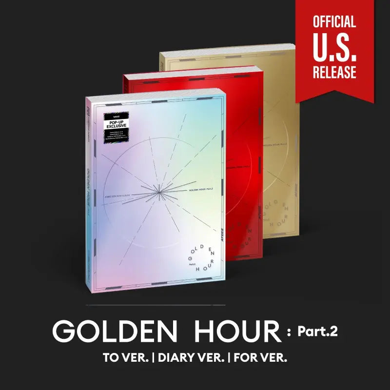 ATEEZ 11th Mini Album - GOLDEN HOUR : Part.2 (U.S. Ver.) – Choice ATEEZ 11th Mini Album - GOLDEN HOUR : Part.2 (U.S. Ver.) – Choice