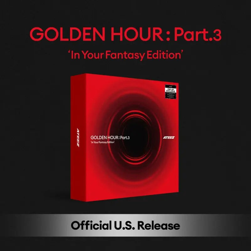 新品未開封！ ATEEZ GOLDEN HOUR　3種6枚　FC限定ユニバコンプ ATEEZ - 12TH MINI ALBUM [GOLDEN HOUR : Part.3] 日本公式輸入