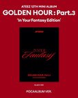 ATEEZ 12th Mini Album - GOLDEN HOUR : Part.3 (Poca Album) (In Your Fantasy Edition)
