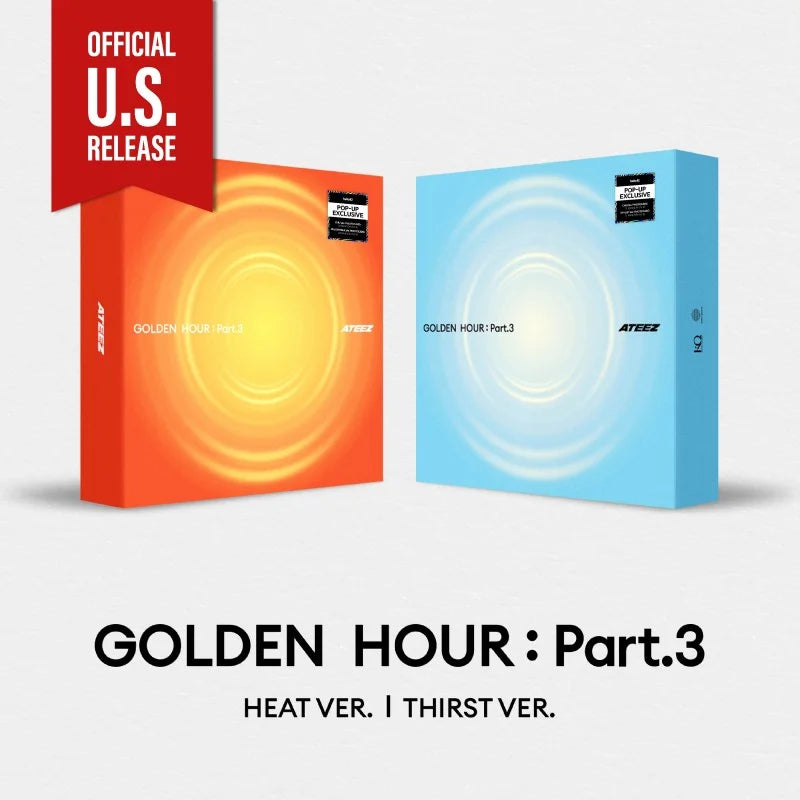 ATEEZ 12th Mini Album - GOLDEN HOUR : Part.3 (hello82 POP-UP ATEEZ 12th Mini Album - GOLDEN HOUR : Part.3 (hello82 POP-UP