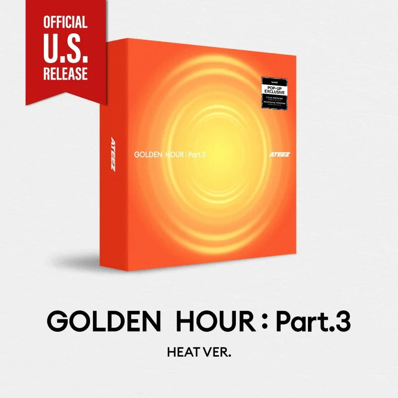 Pre-Order] ATEEZ 12th Mini Album - GOLDEN HOUR : Part.3