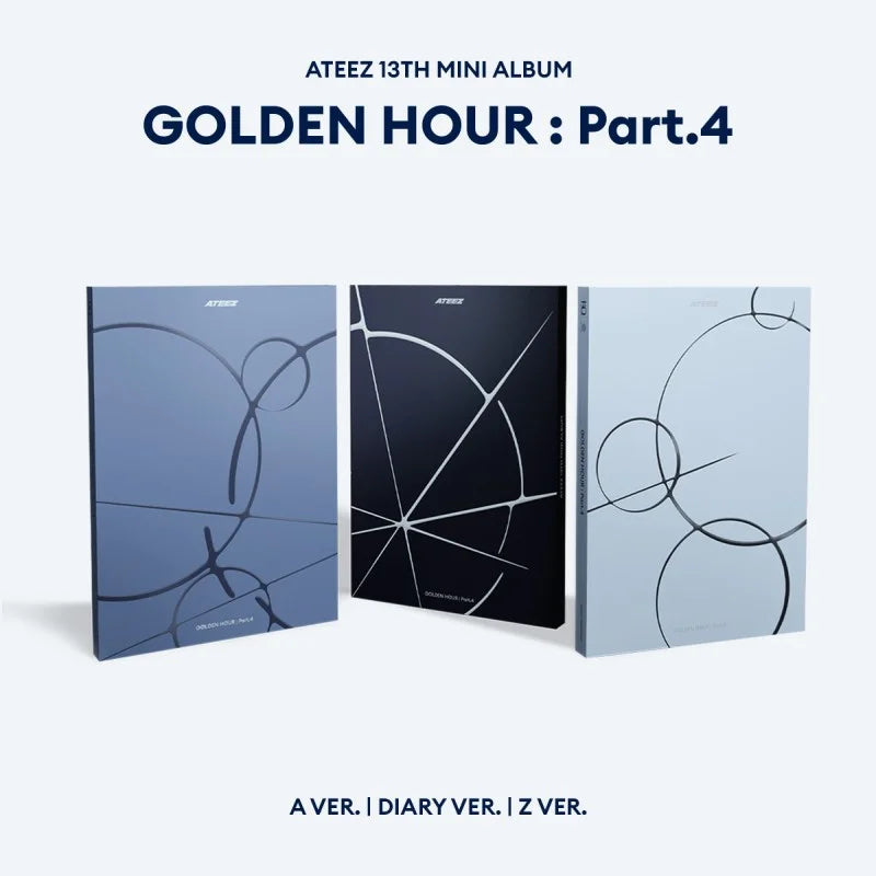 Pre-Order] ATEEZ 13th Mini Album - GOLDEN HOUR : Part 4 + TOKTOQ