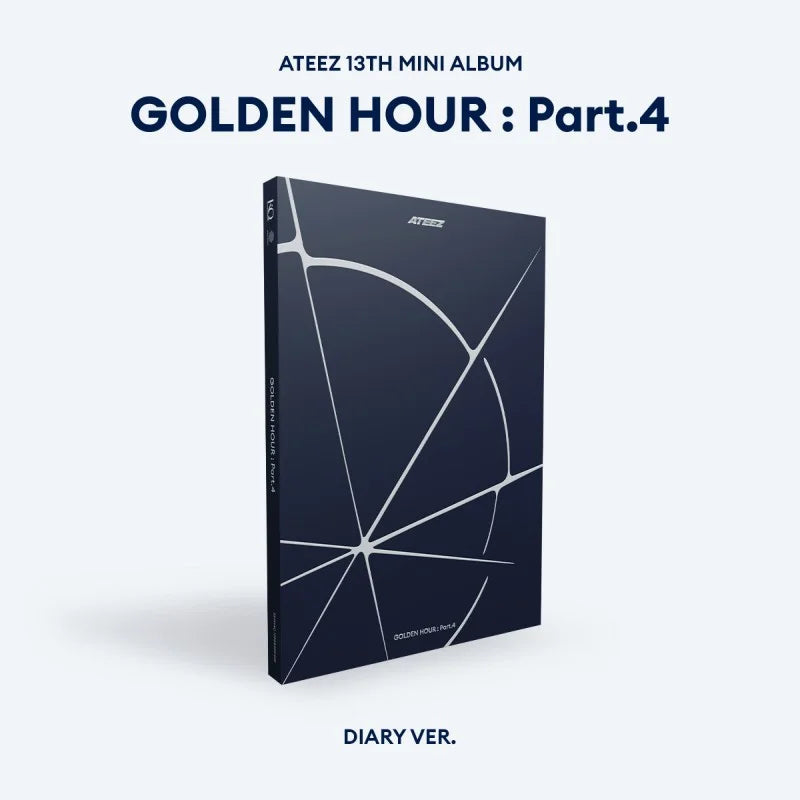 ATEEZ 13th Mini Album - GOLDEN HOUR : Part 4 + APPLEMUSIC ATEEZ 13th Mini Album - GOLDEN HOUR : Part 4 + APPLEMUSIC