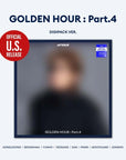 ATEEZ 13th Mini Album - GOLDEN HOUR : Part 4 (Digipack Ver.) hello82 POP-UP Exclusive