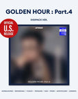 ATEEZ 13th Mini Album - GOLDEN HOUR : Part 4 (Digipack Ver.) hello82 POP-UP Exclusive