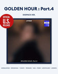 ATEEZ 13th Mini Album - GOLDEN HOUR : Part 4 (Digipack Ver.) hello82 POP-UP Exclusive