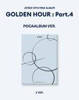 ATEEZ 13th Mini Album - GOLDEN HOUR : Part 4 (Poca Album Ver.)