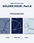 ATEEZ 13th Mini Album - GOLDEN HOUR : Part 4 (Poca Album Ver.)