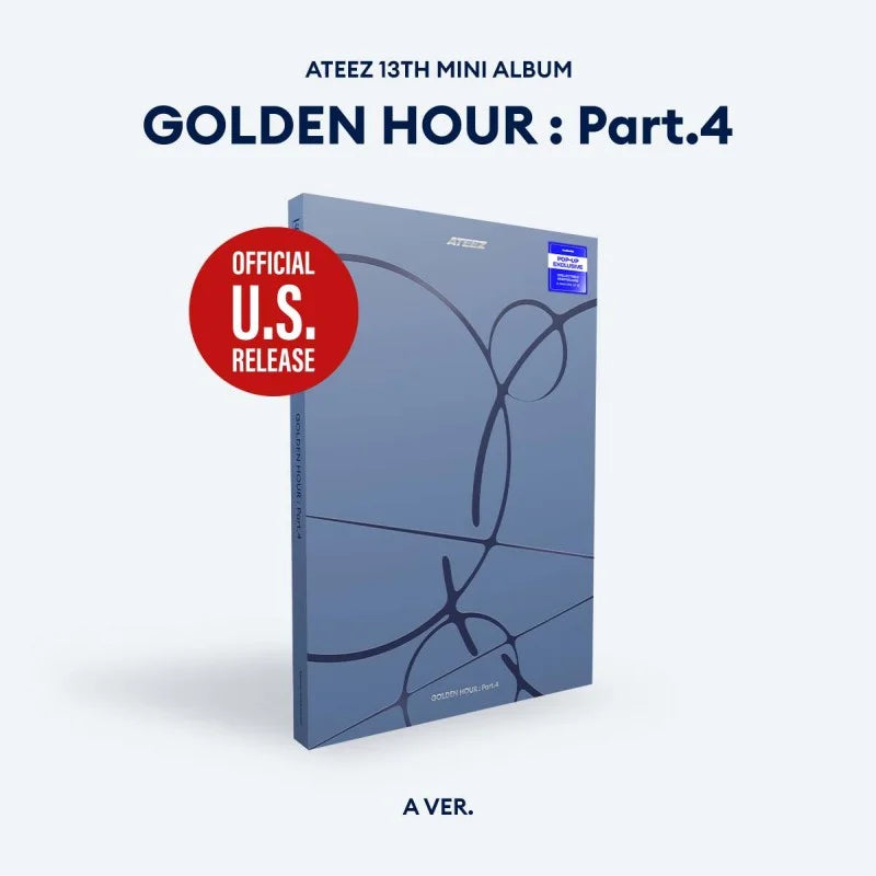 ATEEZ 13th Mini Album - GOLDEN HOUR : Part 4 (hello82 POP-UP ATEEZ 13th Mini Album - GOLDEN HOUR : Part 4 (hello82 POP-UP
