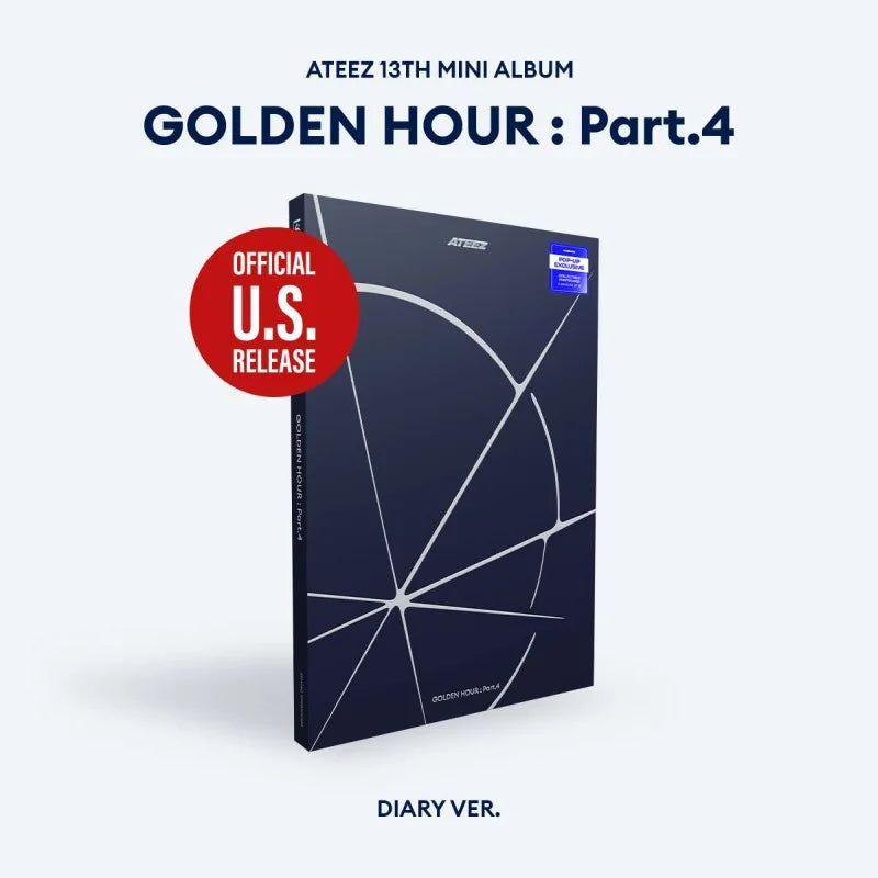 ATEEZ 13th Mini Album - GOLDEN HOUR : Part 4 (hello82 POP-UP ATEEZ 13th Mini Album - GOLDEN HOUR : Part 4 (hello82 POP-UP