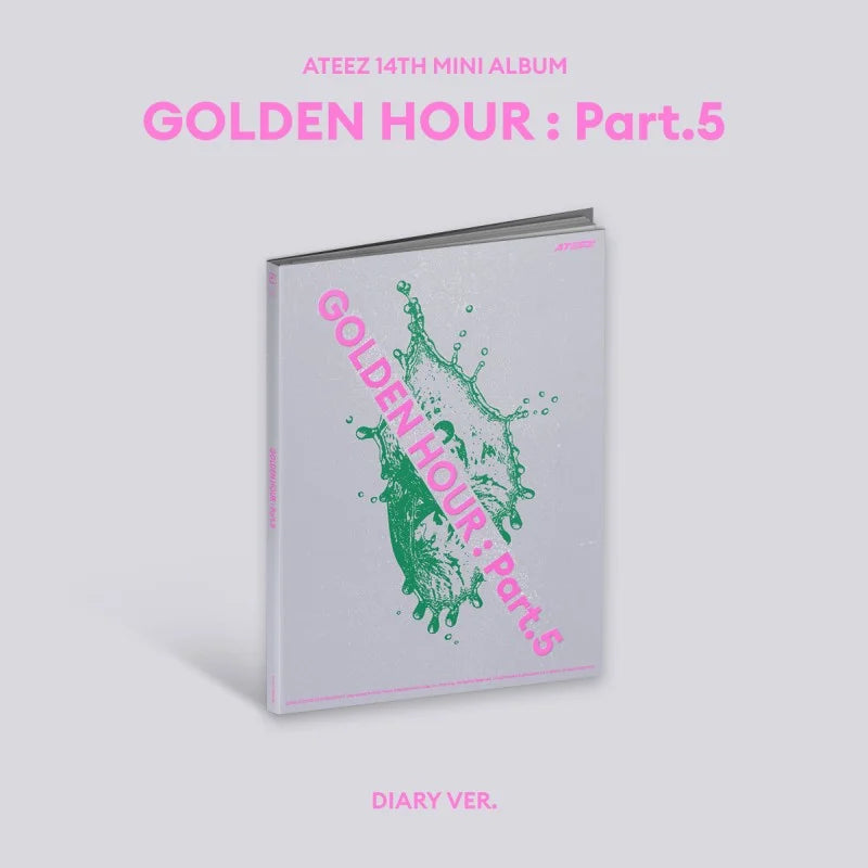 Pre-Order] ATEEZ 14th Mini Album - GOLDEN HOUR : Part 5 +