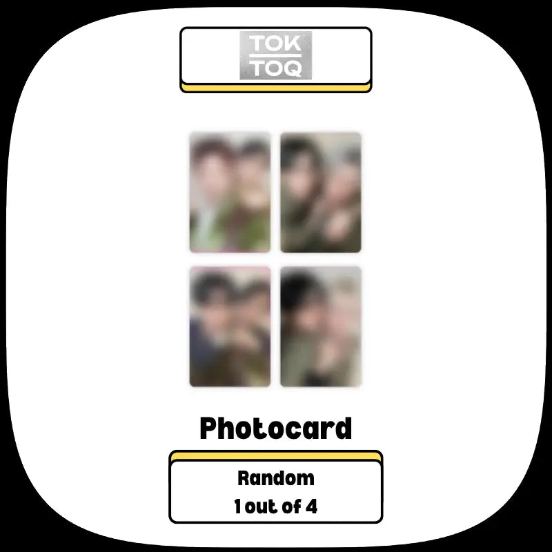ATEEZ GH5 TOKTOQ ユニットトレカ コンプリートUNIT Ver ATEEZ 14th Mini Album - GOLDEN HOUR : Part 5 (Digipack Unit Ver