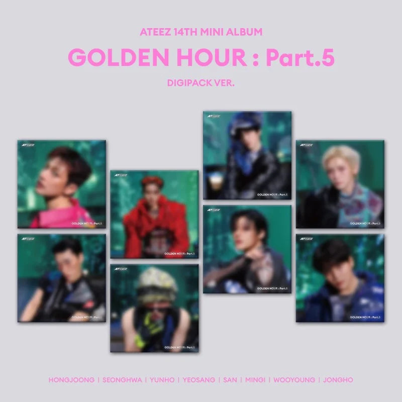 ATEEZ Golden hour Part.5 BAD サノク トレカ コンプ ATEEZ Golden ATEEZ Golden hour Part.5 BAD サノク トレカ コンプ ATEEZ Golden