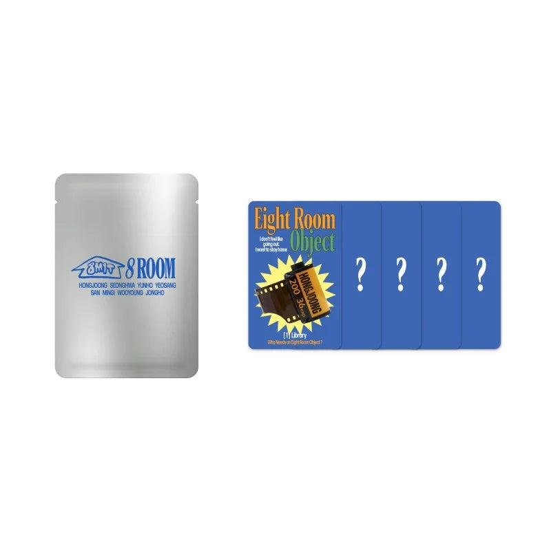 ATEEZ 8ROOM Official Merchandise - Random Photocard Pack – Choice ATEEZ 8ROOM Official Merchandise - Random Photocard Pack – Choice
