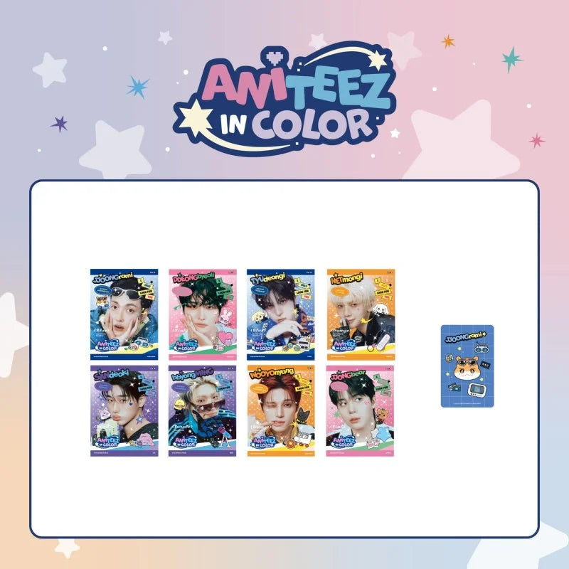 Pre-Order] ATEEZ ANITEEZ IN COLOR Official Merchandise - Mini