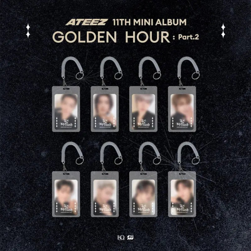 ATEEZ GOLDEN HOUR : Part.2 Official Merchandise - Photocard Holder Set
