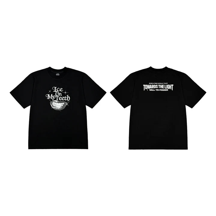 ATEEZ TOWARDS THE LIGHT Tシャツ ATEEZ Towards the Light : Will to Power in Europe Official