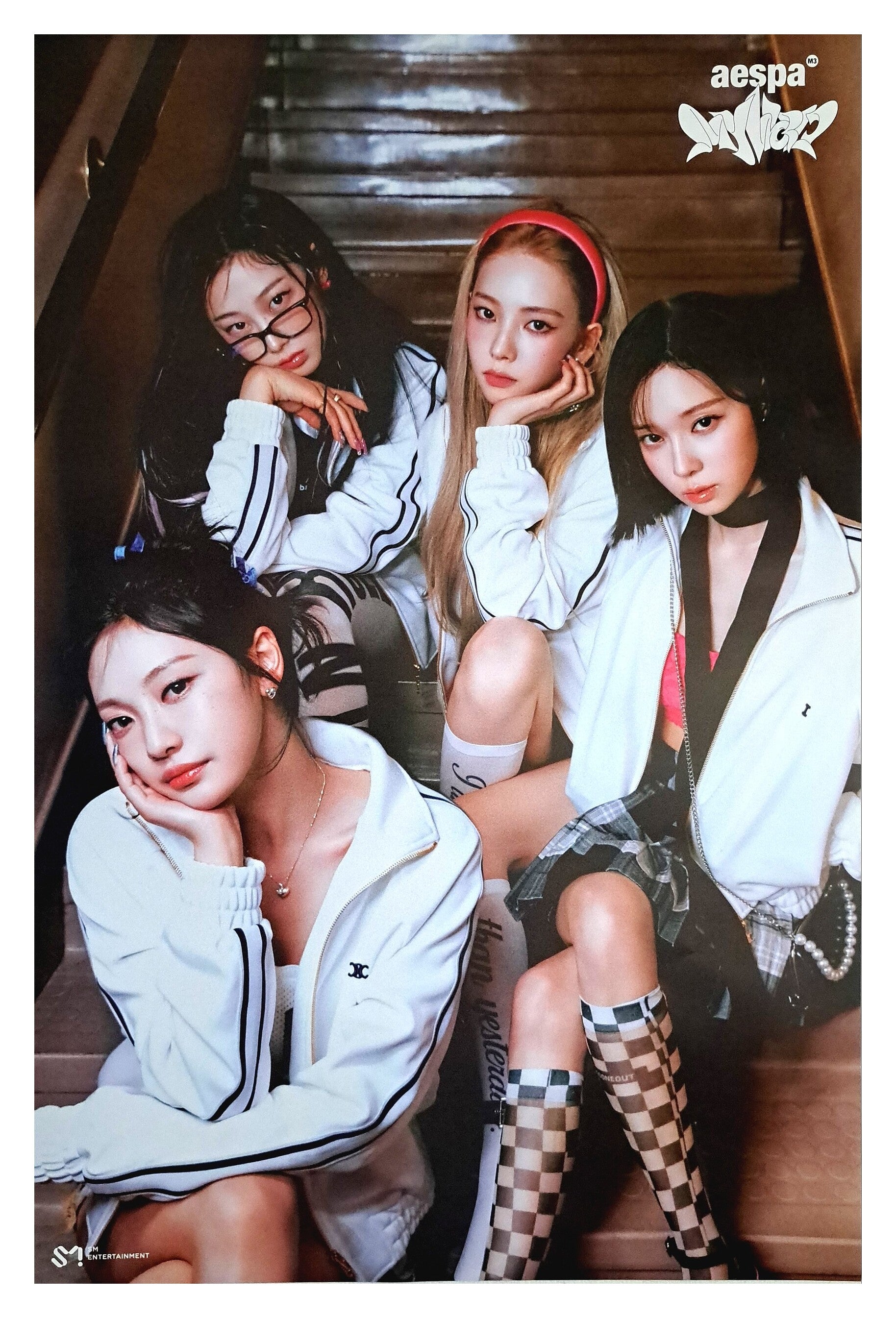 aespa 3rd Mini Album MY WORLD (Zine Ver.) (Spicy) Official Poster