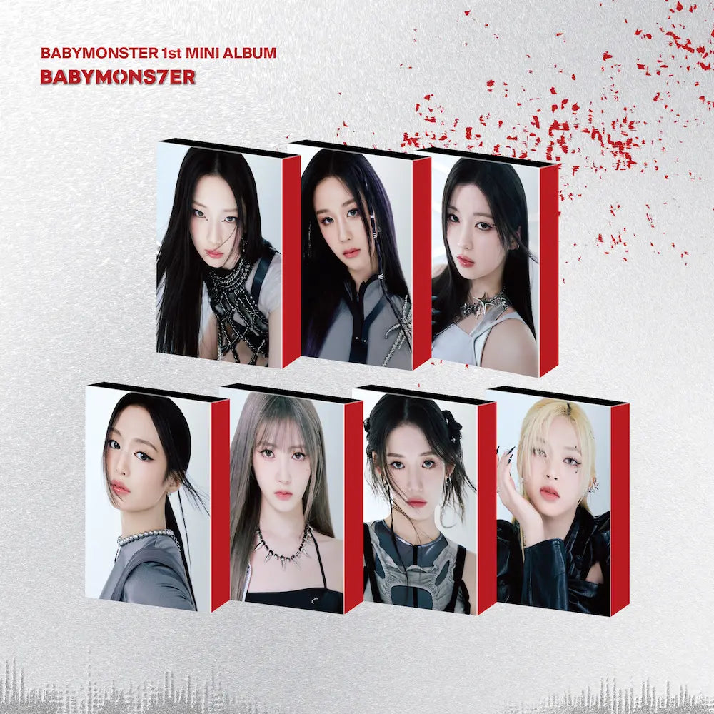 BABYMONSTER 1st Mini Album - BABYMONS7ER (YG Tag Album Ver BABYMONSTER 1st Mini Album - BABYMONS7ER (YG Tag Album Ver