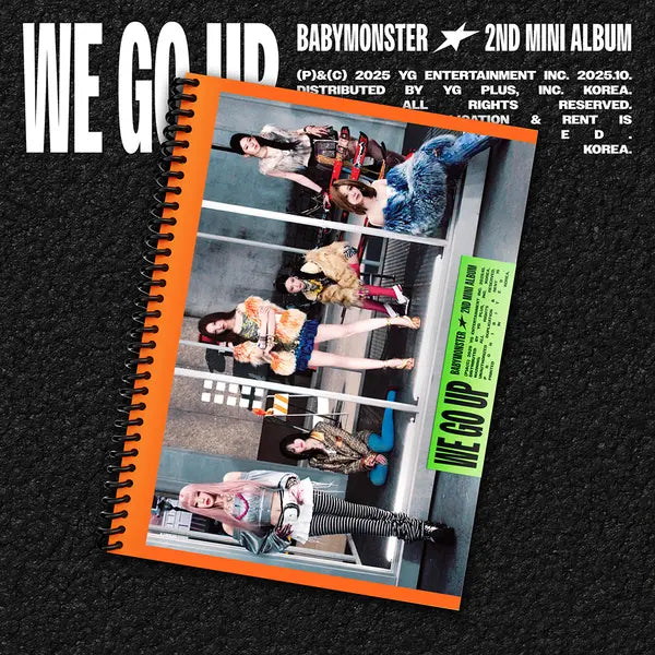 BABYMONSTER 2nd Mini Album - WE GO UP (Go Ver.) – Choice Music LA