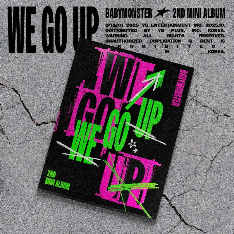 BABYMONSTER 2nd Mini Album - WE GO UP (Up Ver.) – Choice Music LA