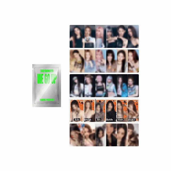 BABYMONSTER WE GO UP Official Merchandise - Trading Photocard