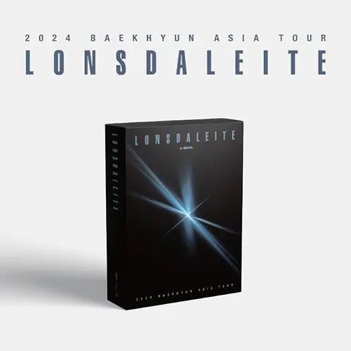 BAEKHYUN 2024 Asia Tour - Lonsdaleite in SEOUL DVD – Choice Music LA BAEKHYUN 2024 Asia Tour - Lonsdaleite in SEOUL DVD – Choice Music LA