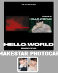 BAEKHYUN 4th Mini Album - HELLO, WORLD (Photobook Ver.) + MAKESTAR Photocard